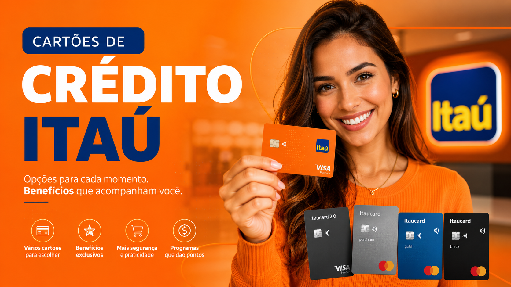 Cartões de Crédito Itaú: Guia Prático de Opções, Limites e Isenção de Anuidade em 2026