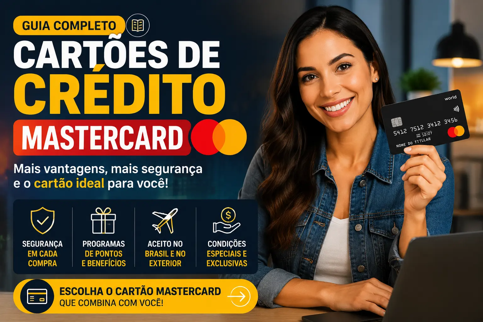 Cartões de Crédito Mastercard: Guia de Categoria, Benefícios e Programa Surpreenda em 2026