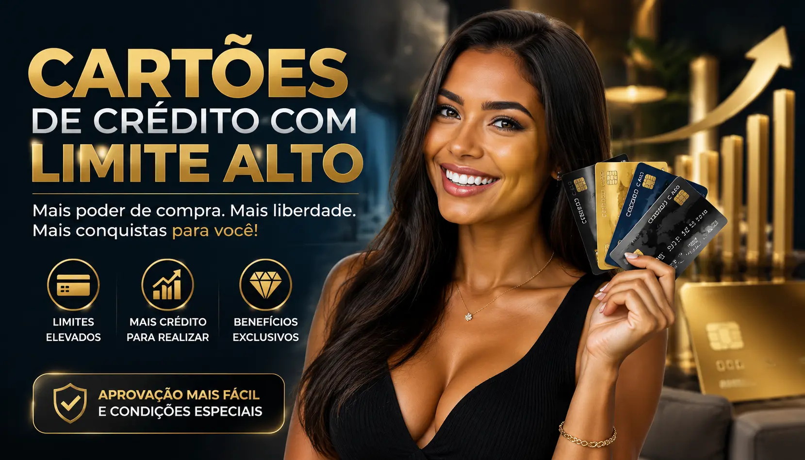  Cartões de Crédito com Limite Alto: Como Conseguir e Destravar Crédito Premium em 2026
