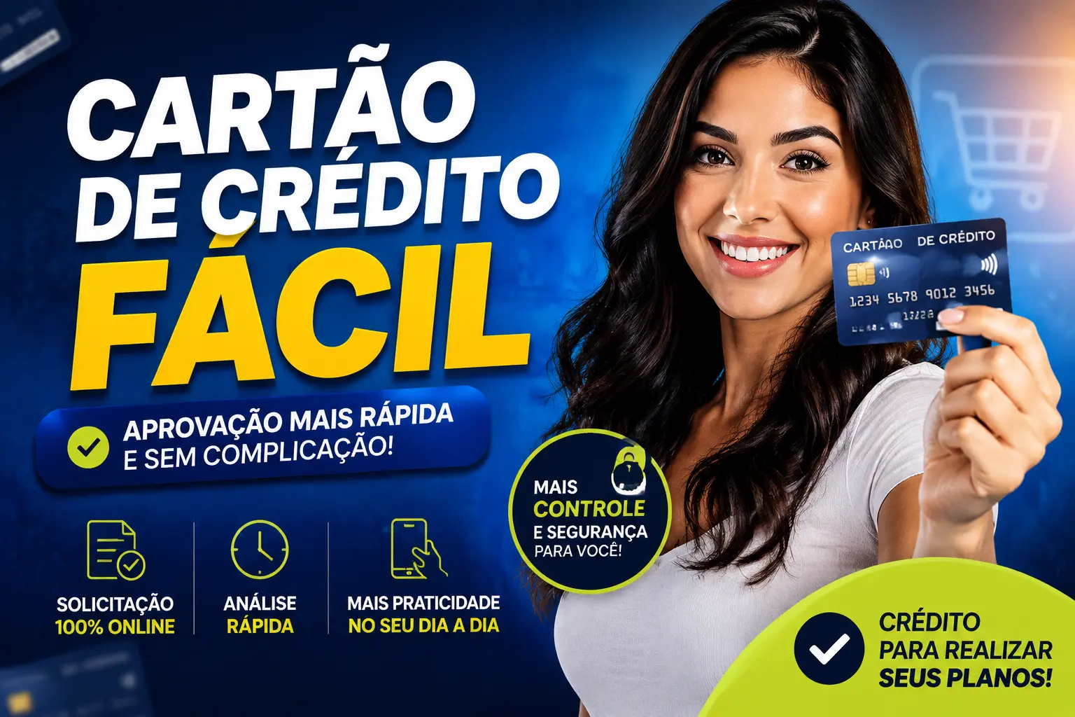 Cartão de Crédito Fácil em 2026: As Melhores Opções para Aprovação Rápida e Sem Burocracia