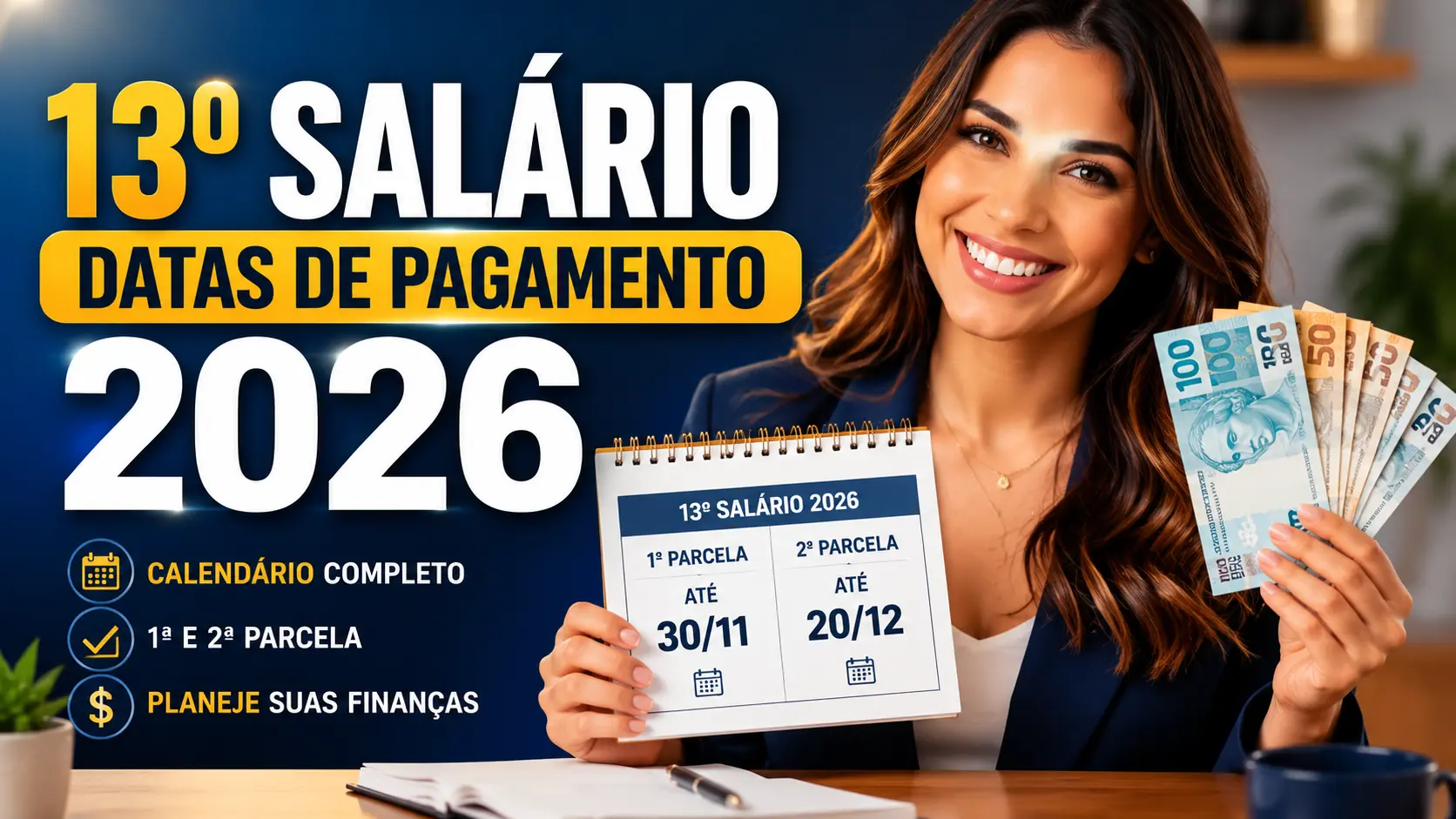13 salario datas de pagamento