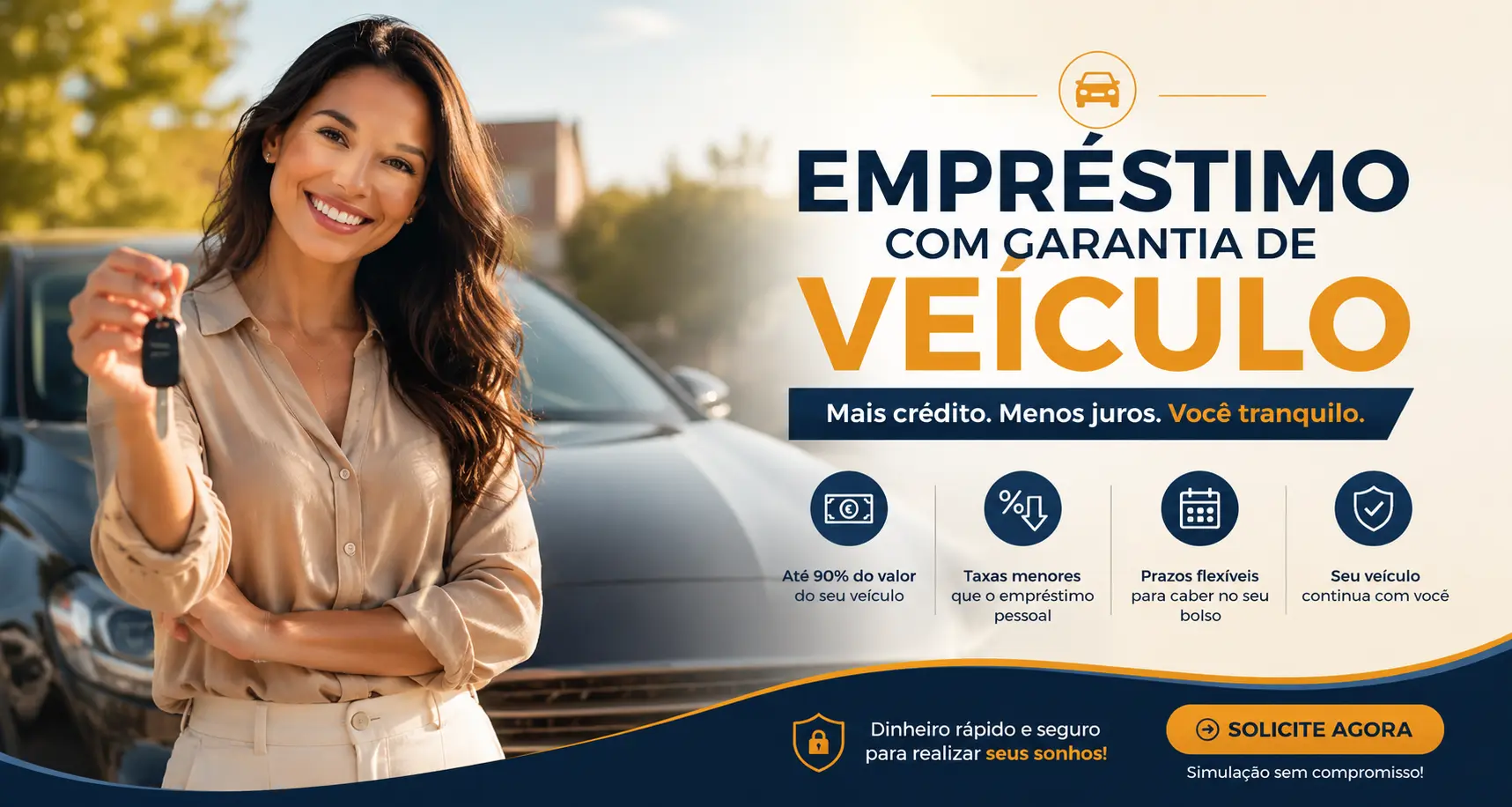 Empréstimo com Garantia de Veículo em 2026: Taxas Baixas, Regras e Como Liberar até 90% da FIPE