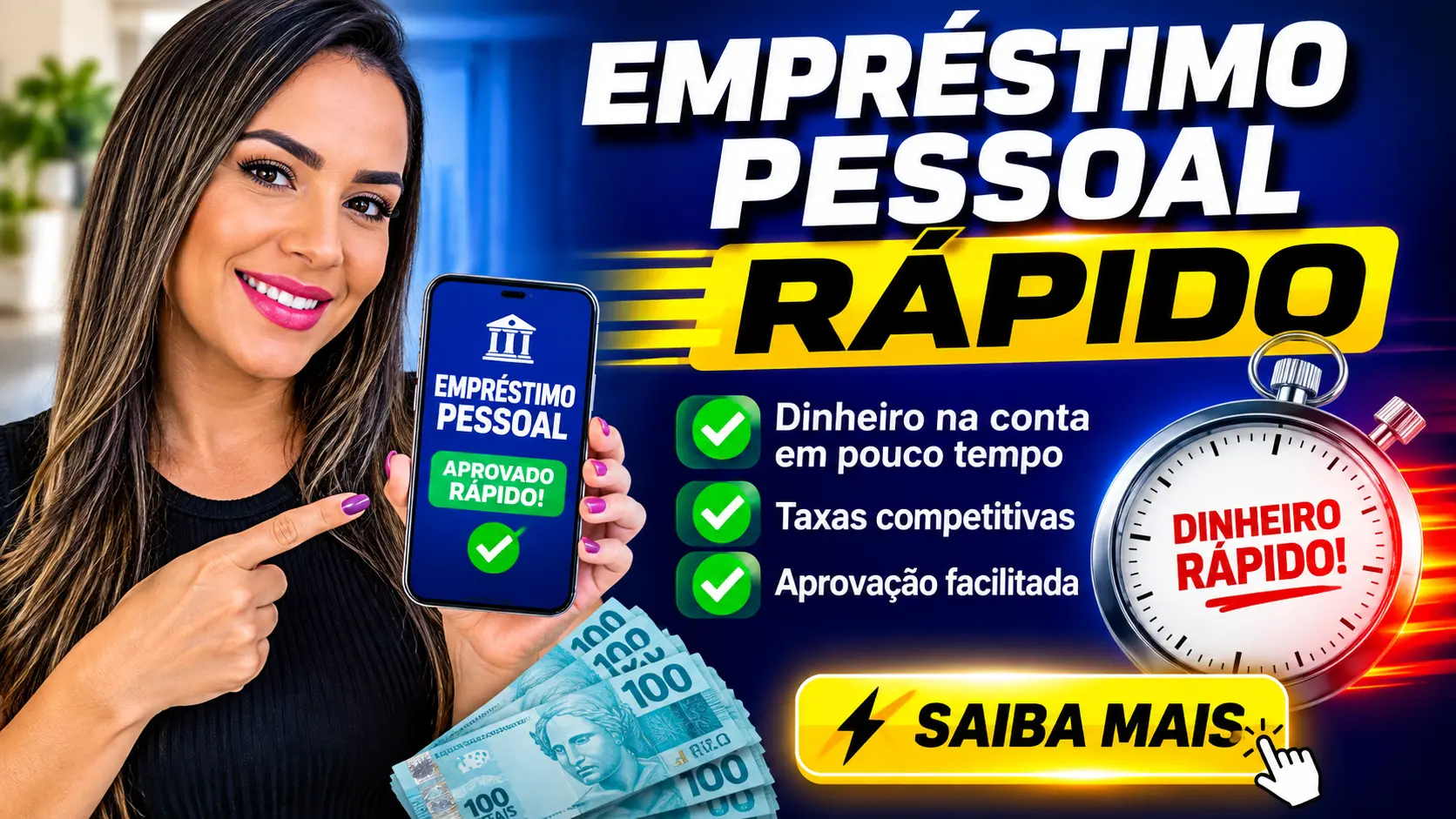  Empréstimo Pessoal Rápido em 2026: Dinheiro na Hora via Pix, Simulação e Segurança